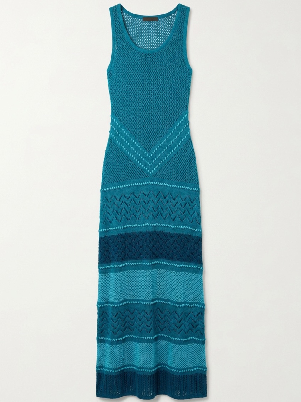Tommy Bahama Teal Knit Maxi Dress